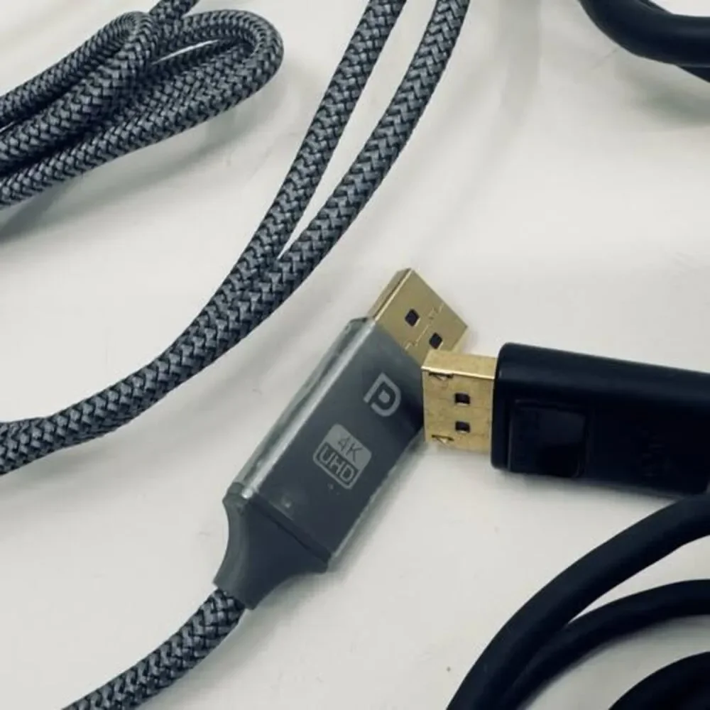 Premium Cable Lot — USB-C to DisplayPort 4K + JSAUX HDMI + DisplayPort + USB-C C